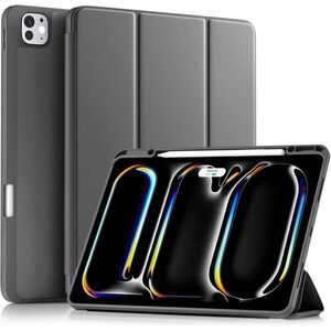 Smart Folio Case for iPad Pro 13‎ inch M5 M4 2025 2024 Gray Pencil Pro Support